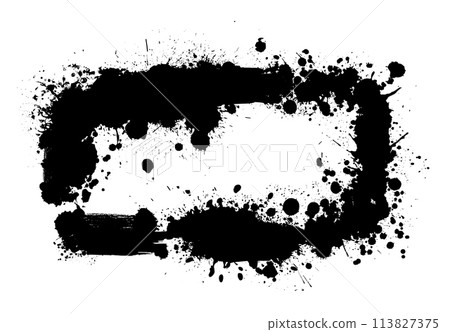 Grunge frame. hand drawing. Not AI. Vector illustration Grunge frame. hand drawing. Not AI. Vector illustration 113827375