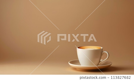 A Cup of Coffee on a Saucer A Cup of Coffee on a Saucer 113827682