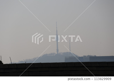 韓國首爾南山塔景觀 113829909