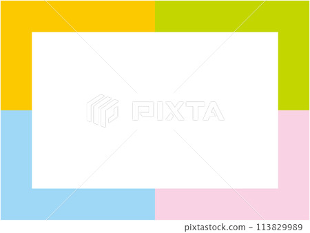Simple and colorful background image 113829989