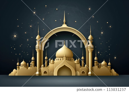 Colorful Childrens Book Illustration, Kids Reading and Learning in Classroom, Back to School Theme 113831237