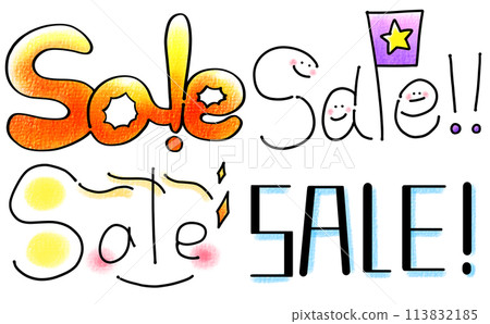 銷售字符集模擬風格 113832185