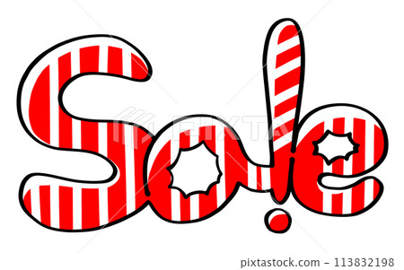 Sale lettering 1 - solid color Sale lettering 1 - solid color 113832198