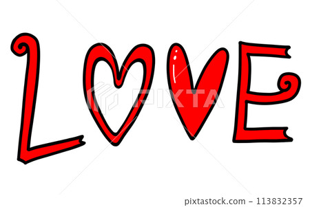LOVE letter 3 solid color LOVE letter 3 solid color 113832357