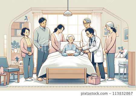 Home medical care/visiting care 113832867