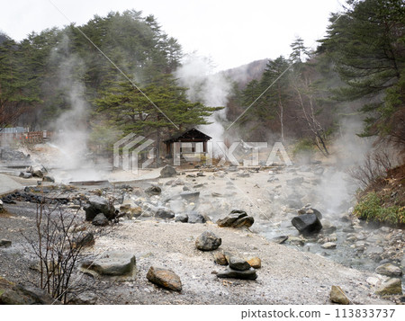 Kusatsu Onsen Sainokawara Park Gunma Prefecture 113833737