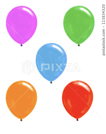 氣球（5種顏色） 113834320