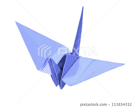 摺紙鶴(淺藍色) 摺紙鶴(淺藍色) 113834332