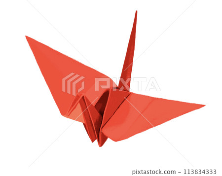 摺紙鶴(秋葉色) 摺紙鶴(秋葉色) 113834333