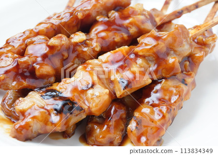 美味的烤雞拼盤 113834349