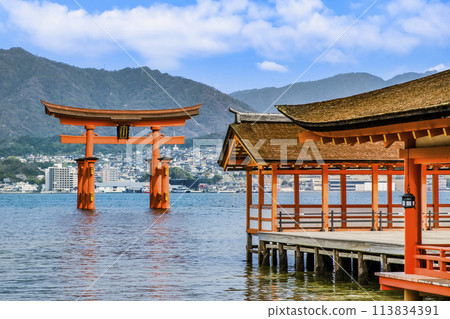 廣島 嚴島神社 相久保與大鳥居 113834391