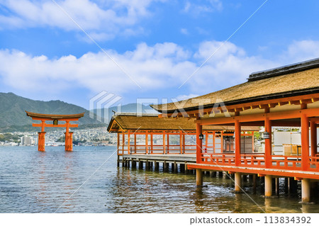 廣島 嚴島神社 相久保與大鳥居 113834392