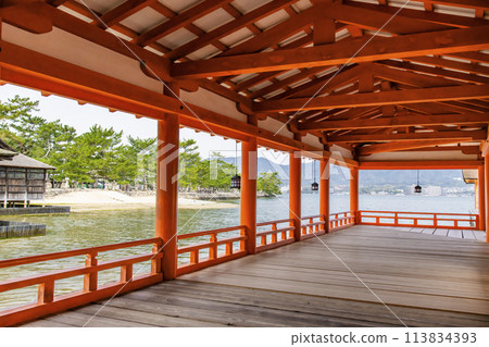 廣島 嚴島神社西迴廊 廣島 嚴島神社西迴廊 113834393