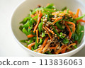 青椒和胡蘿蔔一起炒 113836063