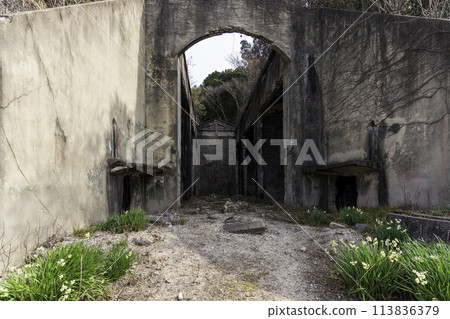 [大久野島長浦毒氣儲存場（軍事設施遺址）] 廣島縣竹原市忠海町 113836379