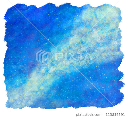 銀河插畫素材 113836591