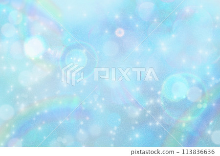 Light blue sparkling background 113836636