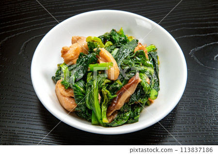 秋田縣蔬菜、炒牛犢、雞肉 113837186