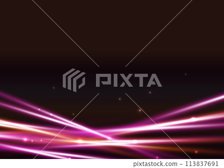 洋紅色速度線黑色背景 113837691