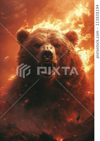 Brown bear 113838194