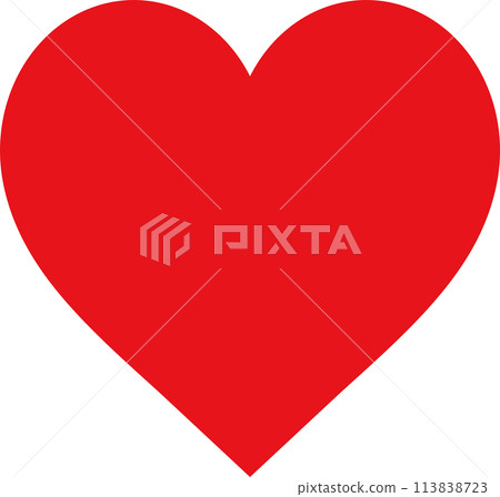 心形標記紅色 心形標記紅色 113838723