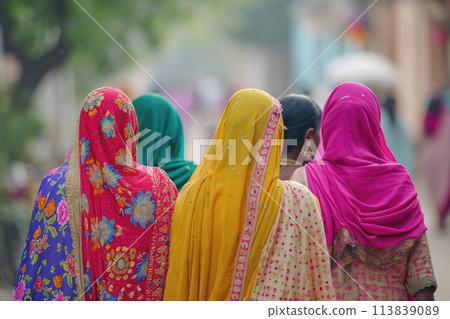 Indian Women, Generative AI 113839089