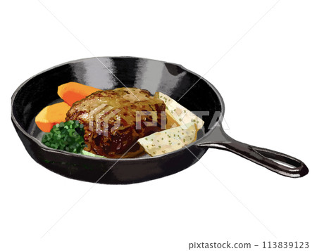 漢堡(附裝飾)煎鍋 漢堡(附裝飾)煎鍋 113839123