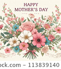 Recommended flower illustrations for Mother's Day etc. 113839140