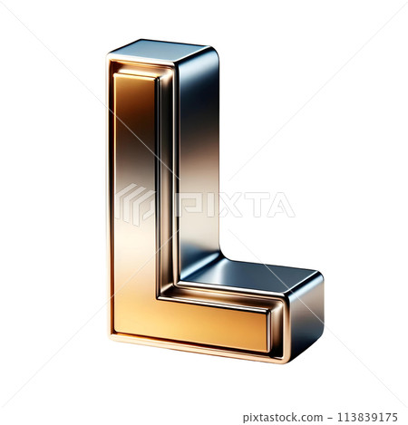3d letter L 113839175