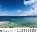A beautiful sea of Okinawa 113839589