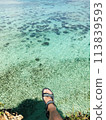 A beautiful sea of Okinawa 113839593