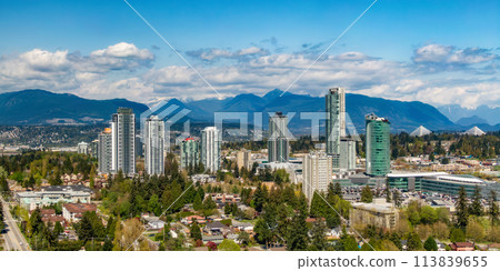 Buildings in Surrey Central, Greater Vancouver, BC, Canada 113839655