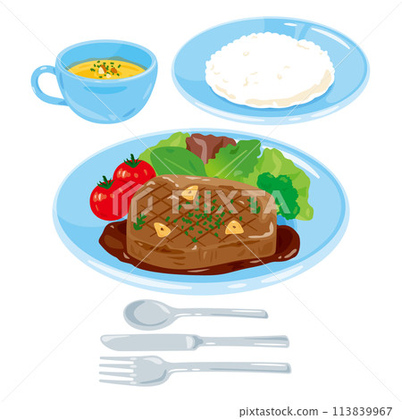 牛排午餐套餐 113839967