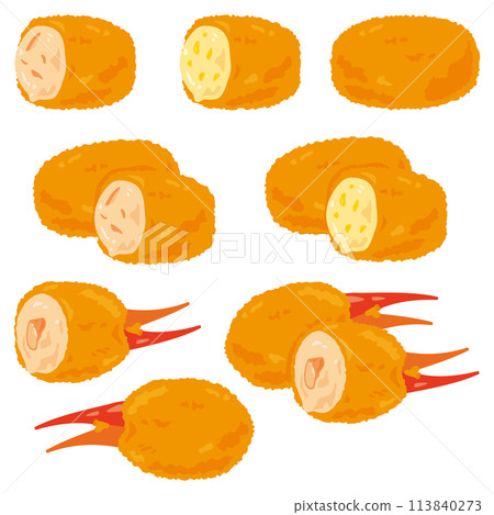 奶油炸丸子套裝 113840273