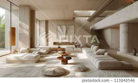 modern fashion living room, no body 113840546