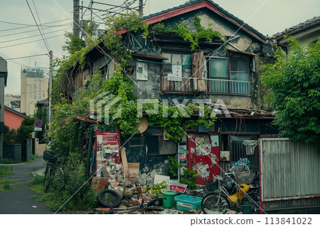 Garbage house 113841022