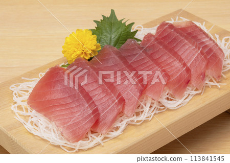 黃鰭鮪魚刺身 黃鰭鮪魚刺身 113841545