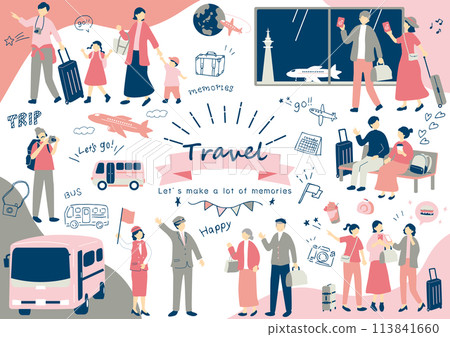 People who enjoy traveling People who enjoy traveling 113841660