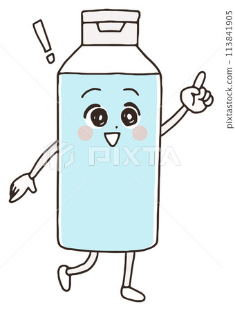 Lotion character Lotion character 113841905