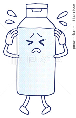 Lotion character Lotion character 113841906
