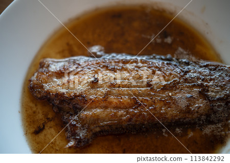 Flounder Meuniere 113842292