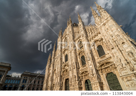 Milan Cathedral or Duomo di Milano, Italy. 113843004