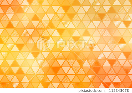 背景素材橙黃色暖色漸層背景三角圖案點條紋 113843078