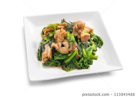 秋田縣蔬菜、炒牛犢、雞肉 113843488