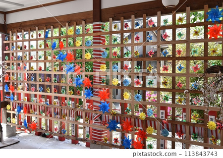 以色彩繽紛的裝飾而聞名的別光神社 113843743