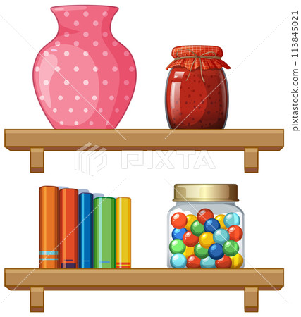 Colorful Home Decor and Sweet Treats 113845021