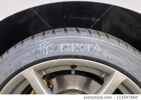 [Automobile maintenance] Size notation on tires 113847860