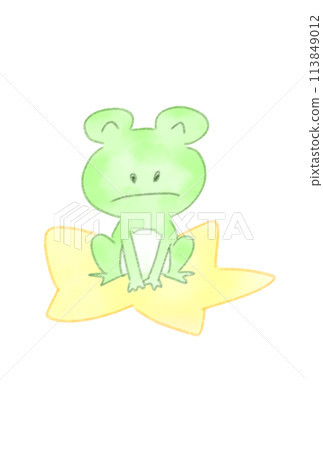 A frog that can't wait for the rainy season A frog that can't wait for the rainy season 113849012