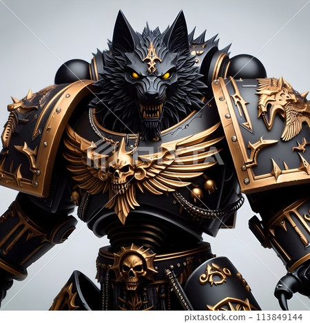 Full body picture of Warhammer 40000. 113849144