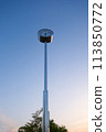 large outdoor clock 113850772